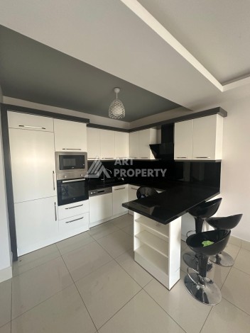 Просторная квартира 1+1 в резиденции с отельной концепцией, 65 кв.м. Тосмур, Алания - Ракурс 2