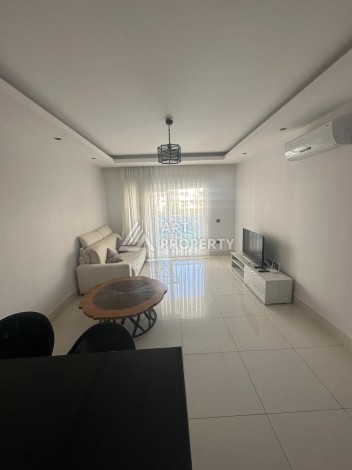 Просторная квартира 1+1 в резиденции с отельной концепцией, 65 кв.м. Тосмур, Алания - Ракурс 4