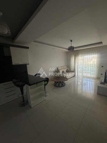 Просторная квартира 1+1 в резиденции с отельной концепцией, 65 кв.м. Тосмур, Алания - Ракурс 6