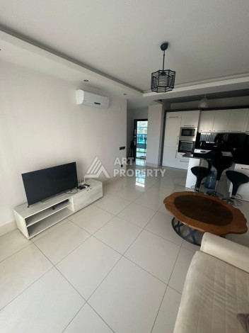 Просторная квартира 1+1 в резиденции с отельной концепцией, 65 кв.м. Тосмур, Алания - Ракурс 7