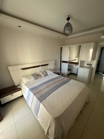 Просторная квартира 1+1 в резиденции с отельной концепцией, 65 кв.м. Тосмур, Алания - Ракурс 9