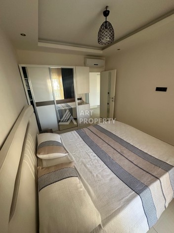 Просторная квартира 1+1 в резиденции с отельной концепцией, 65 кв.м. Тосмур, Алания - Ракурс 10