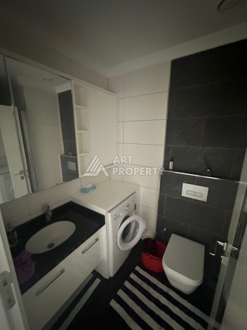 Просторная квартира 1+1 в резиденции с отельной концепцией, 65 кв.м. Тосмур, Алания - Ракурс 11