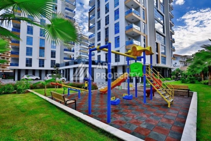 Просторная квартира 1+1 в резиденции с отельной концепцией, 65 кв.м. Тосмур, Алания - Ракурс 15