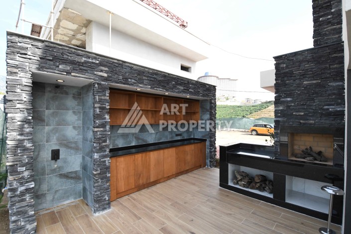 Роскошные виллы 3+1 и 4+1 видом на море от 210 до 273 кв.м. Каргыджак, Алания - Ракурс 4