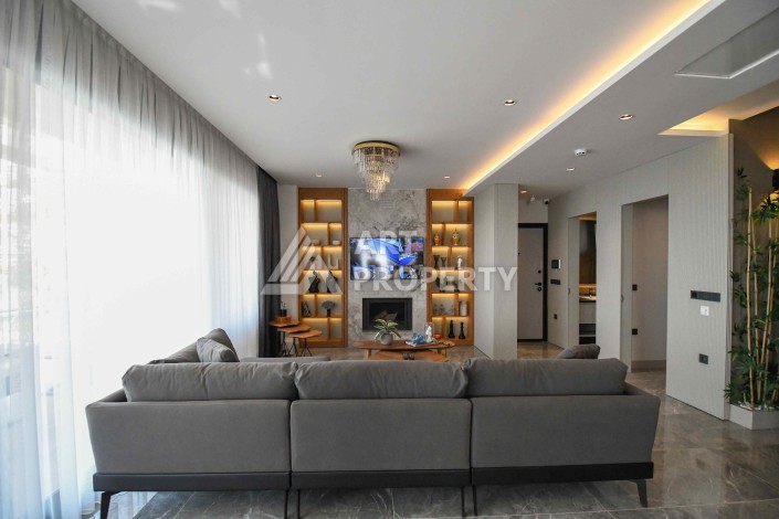 Роскошные виллы 3+1 и 4+1 видом на море от 210 до 273 кв.м. Каргыджак, Алания - Ракурс 8