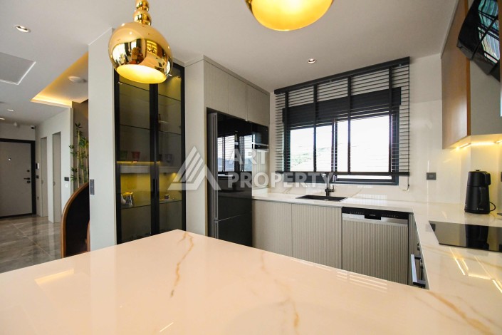 Роскошные виллы 3+1 и 4+1 видом на море от 210 до 273 кв.м. Каргыджак, Алания - Ракурс 11