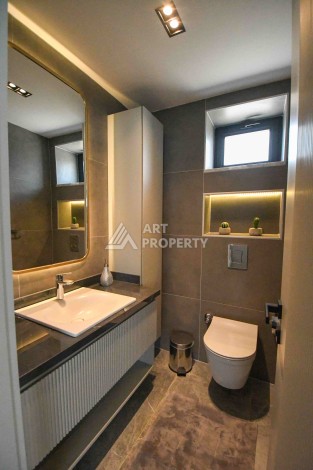 Роскошные виллы 3+1 и 4+1 видом на море от 210 до 273 кв.м. Каргыджак, Алания - Ракурс 16