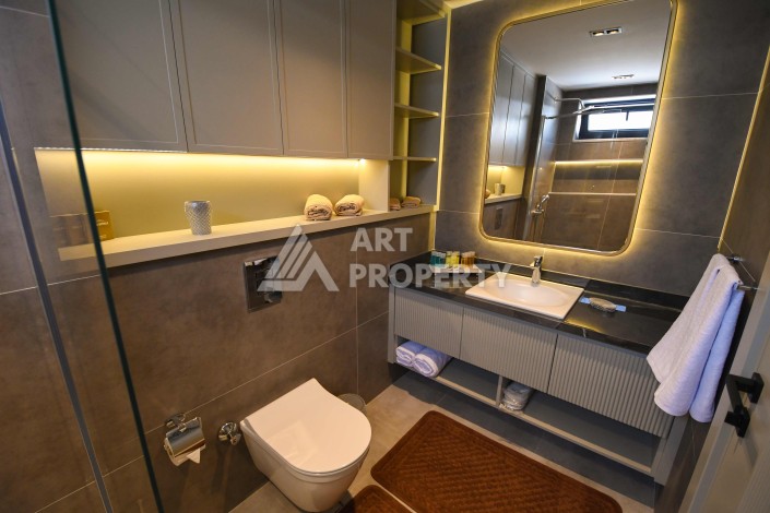 Роскошные виллы 3+1 и 4+1 видом на море от 210 до 273 кв.м. Каргыджак, Алания - Ракурс 21