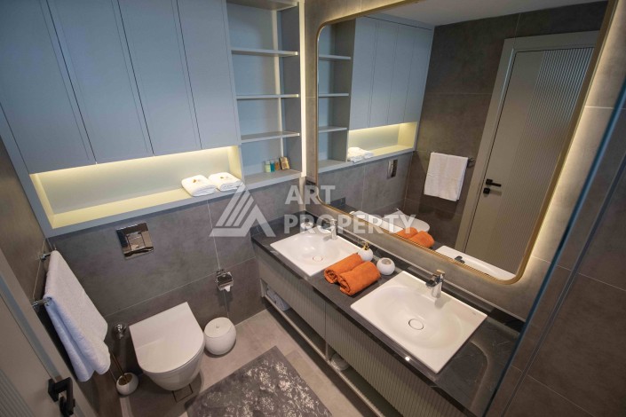 Роскошные виллы 3+1 и 4+1 видом на море от 210 до 273 кв.м. Каргыджак, Алания - Ракурс 27