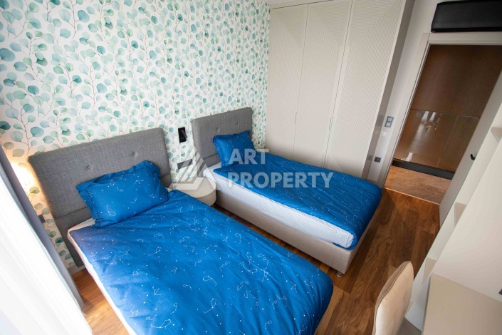 Роскошные виллы 3+1 и 4+1 видом на море от 210 до 273 кв.м. Каргыджак, Алания - Ракурс 28