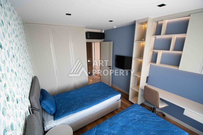 Роскошные виллы 3+1 и 4+1 видом на море от 210 до 273 кв.м. Каргыджак, Алания - Ракурс 31