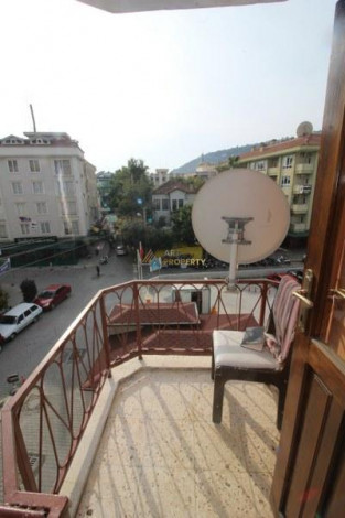 Двухкомнатная квартира в центре Аланьи с частичным видом на гору и историческую крепость, 55 м2 - Ракурс 20