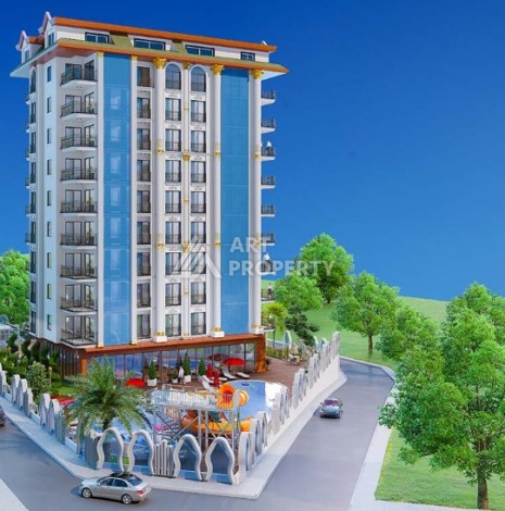 Квартира 1+1 в центре Алании, 53 кв.м. Элитная недвижимость - Ракурс 9