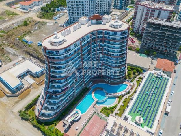 Меблированная квартира 2+1 в престижной резиденции, 100 кв.м. в Махмутларе - Ракурс 3