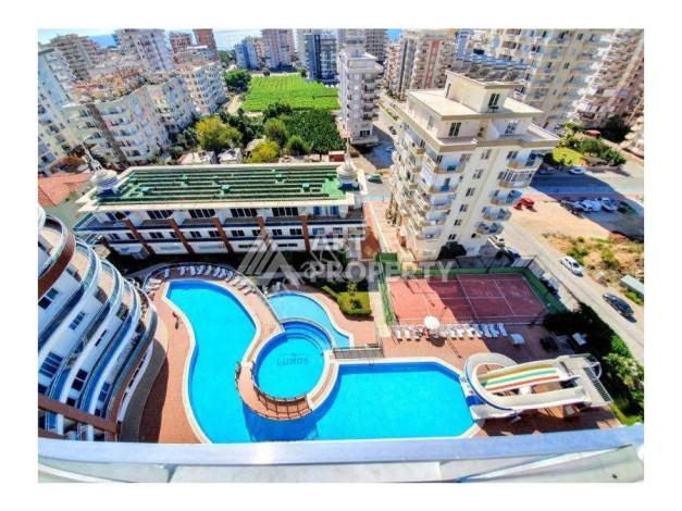 Меблированная квартира 2+1 в престижной резиденции, 100 кв.м. в Махмутларе - Ракурс 4