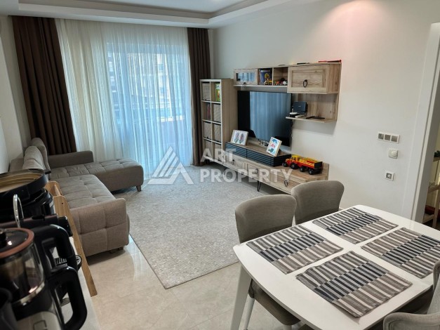 Меблированная квартира 2+1 в престижной резиденции, 100 кв.м. в Махмутларе - Ракурс 17