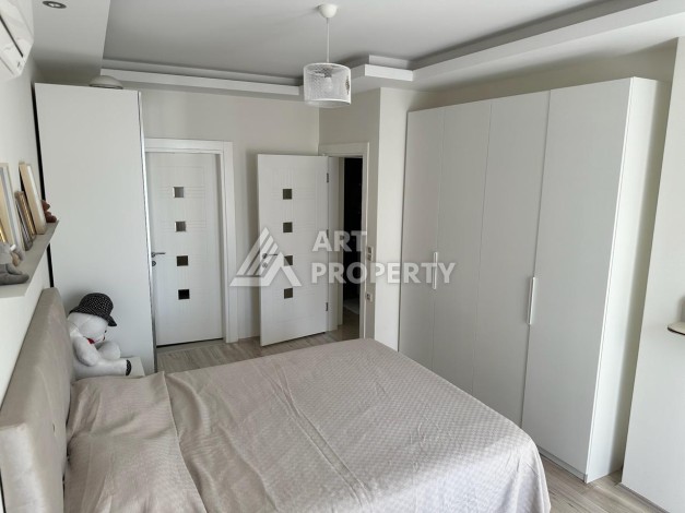 Меблированная квартира 2+1 в престижной резиденции, 100 кв.м. в Махмутларе - Ракурс 18