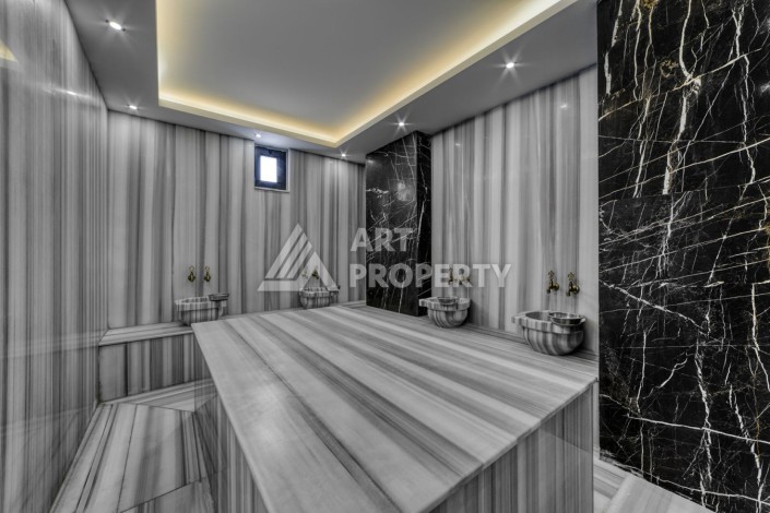 Дуплекс 2+1 в центральной части Махмутлара, 112 кв.м. - Ракурс 11