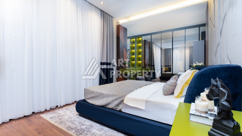 Шикарные виллы 4+1 в 600 метрах от моря. Каргыджак, Алания - Ракурс 2