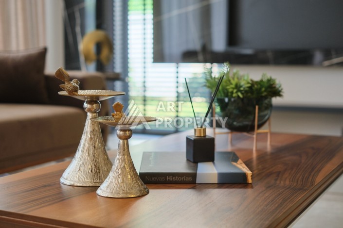 Шикарные виллы 4+1 в 600 метрах от моря. Каргыджак, Алания - Ракурс 11