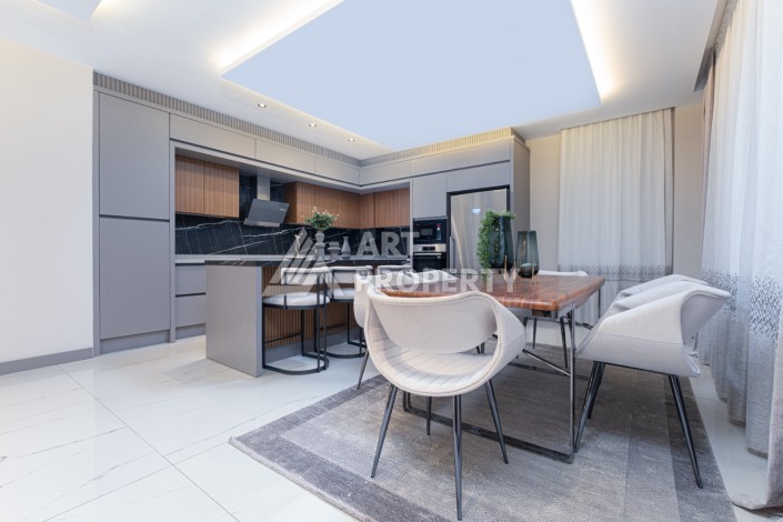 Шикарные виллы 4+1 в 600 метрах от моря. Каргыджак, Алания - Ракурс 15