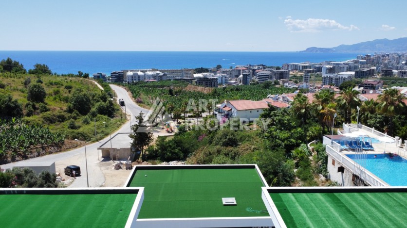 Шикарные виллы 4+1 в 600 метрах от моря. Каргыджак, Алания - Ракурс 23