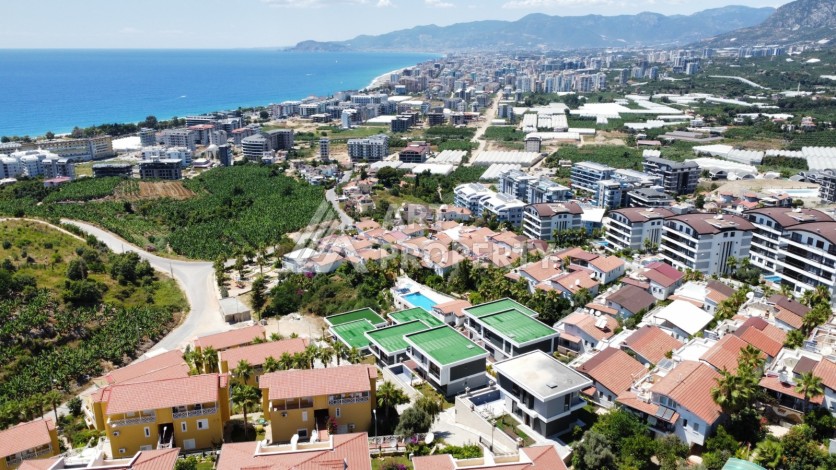 Шикарные виллы 4+1 в 600 метрах от моря. Каргыджак, Алания - Ракурс 29