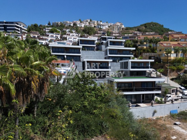 Шикарные виллы 4+1 в 600 метрах от моря. Каргыджак, Алания - Ракурс 31