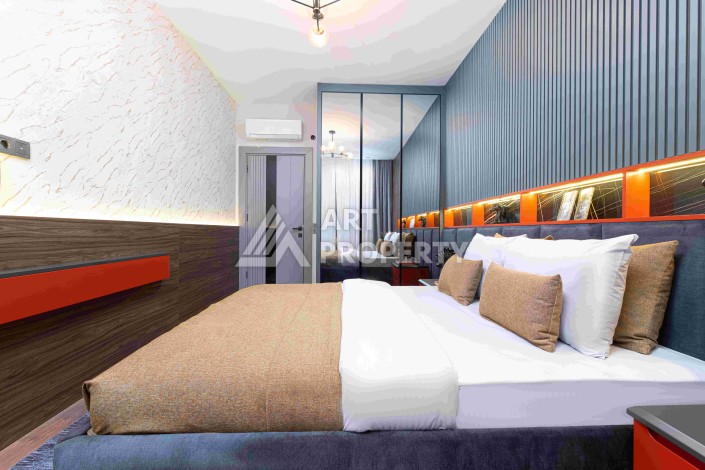 Шикарные виллы 4+1 в 600 метрах от моря. Каргыджак, Алания - Ракурс 39