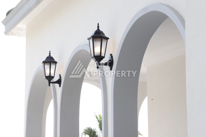 Роскошная вилла 4+1 с участком 525 кв.м. и бассейном. Тепе, Алания - Ракурс 10