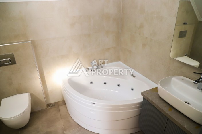 Роскошная вилла 4+1 с участком 525 кв.м. и бассейном. Тепе, Алания - Ракурс 22