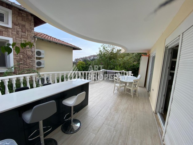 Вилла 3+1 для получения ВНЖ в престижном районе Тепе, 220 кв.м. - Ракурс 20