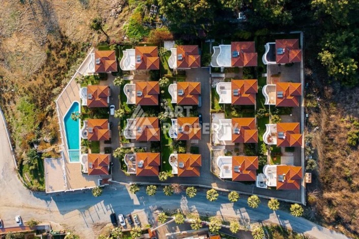 Вилла 3+1 для получения ВНЖ в престижном районе Тепе, 220 кв.м. - Ракурс 26