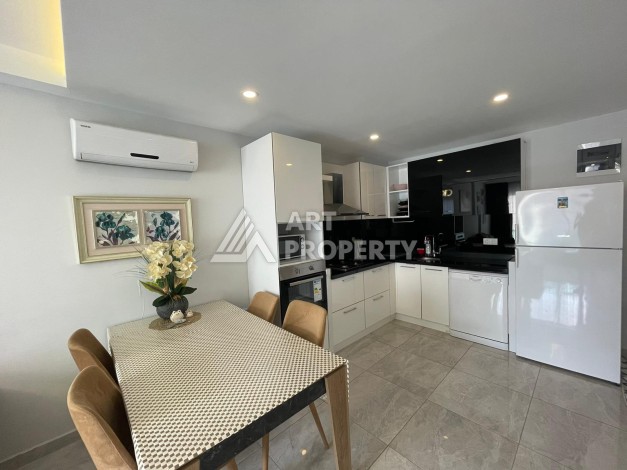 Крупнометражная квартира 1+1 с мебелью, 75 кв.м. Махмутлар, Алания - Ракурс 3