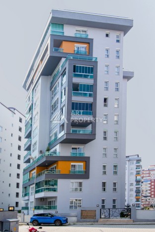 Крупнометражная квартира 1+1 с мебелью, 75 кв.м. Махмутлар, Алания - Ракурс 10