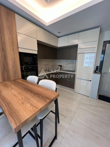 Квартира 1+1 в резиденции премиум класса, 55 кв.м. Махмутлар, Алания - Ракурс 4