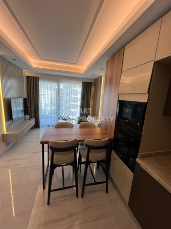 Квартира 1+1 в резиденции премиум класса, 55 кв.м. Махмутлар, Алания - Ракурс 5