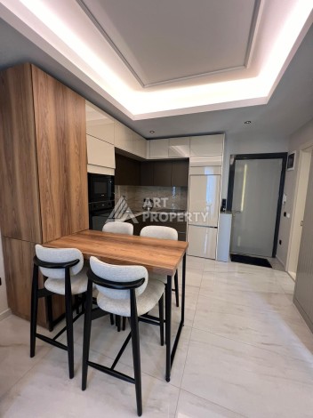 Квартира 1+1 в резиденции премиум класса, 55 кв.м. Махмутлар, Алания - Ракурс 11