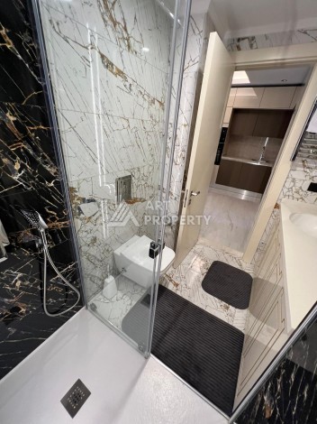 Квартира 1+1 в резиденции премиум класса, 55 кв.м. Махмутлар, Алания - Ракурс 15