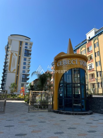 Квартира 1+1 в резиденции премиум класса, 55 кв.м. Махмутлар, Алания - Ракурс 19