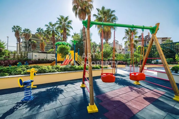 Роскошная квартира 2+1 в премиальной резиденции в районе Оба, 110 кв.м. - Ракурс 8