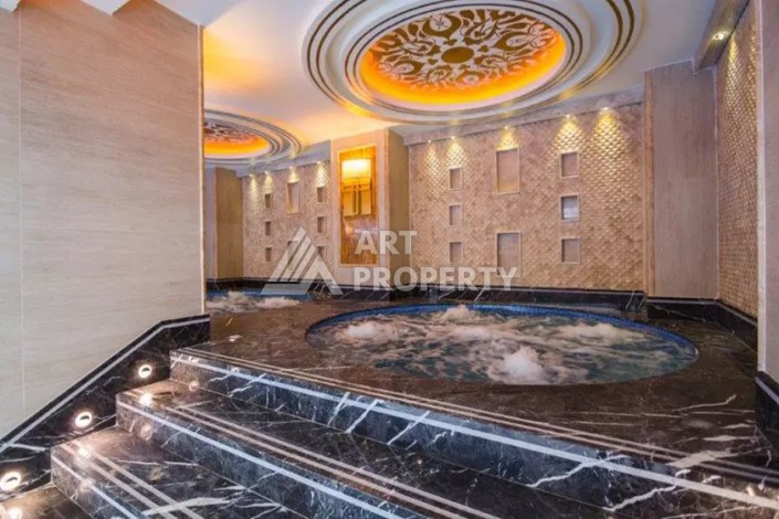 Роскошная квартира 2+1 в премиальной резиденции в районе Оба, 110 кв.м. - Ракурс 22