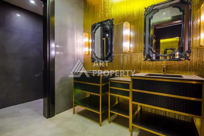 Роскошная квартира 2+1 в премиальной резиденции в районе Оба, 110 кв.м. - Ракурс 27