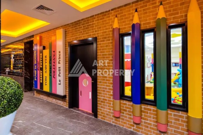 Роскошная квартира 2+1 в премиальной резиденции в районе Оба, 110 кв.м. - Ракурс 31