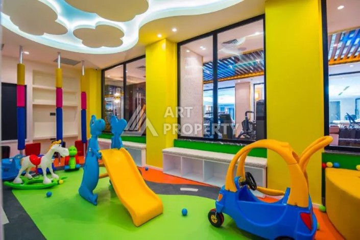 Роскошная квартира 2+1 в премиальной резиденции в районе Оба, 110 кв.м. - Ракурс 34