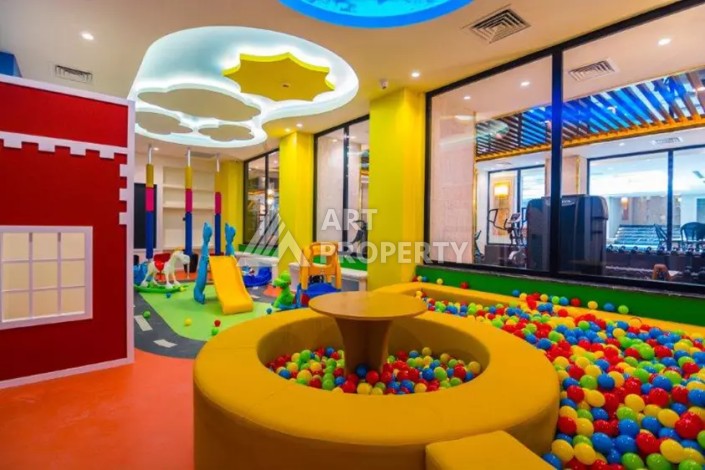 Роскошная квартира 2+1 в премиальной резиденции в районе Оба, 110 кв.м. - Ракурс 35