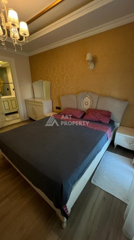 Роскошная квартира 2+1 в премиальной резиденции в районе Оба, 110 кв.м. - Ракурс 47