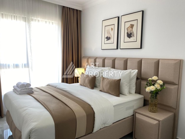 Уютная квартира 1+1 в новом комплексе в центре Махмутлара, 56 кв.м. - Ракурс 13