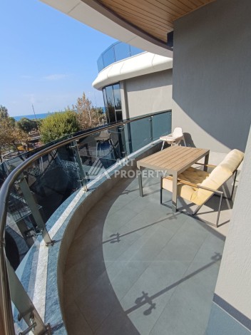 Квартира 2+1 с видом на море в районе Каргыджак, 109 кв.м. - Ракурс 2